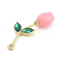 Сплав смолы цветок кулоны&nbsp;PALLOY-U003-06G-02