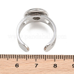 Componentes de anillo de puño de acero inoxidable 304 con forma de corazón hueco&nbsp;SA-CBA82C8-02C-P