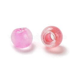 Perline rotonde in vetro stile cat eye&nbsp;GLAA-G110-01B
