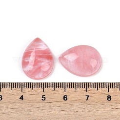 Вишневого кварцевого стекла кабошонов G-H094-01A-33