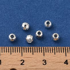 Perline di distanziatore in ottone&nbsp;KK-P249-02C-S