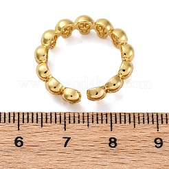 Латунные манжеты для женщин и мужчин RJEW-C118-02G