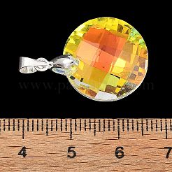 Ab Farbe überzogen Glas-Anhänger&nbsp;PALLOY-JF05681