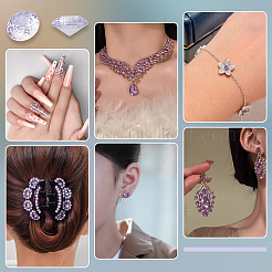 Кабошоны кубического циркония 200шт.&nbsp;ZIRC-FG0001-08B