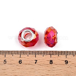 Perle di vetro trasparente europei&nbsp;GPDL-N004-D14mm-A04