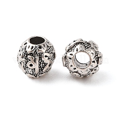 Сплавочные овальные бусины тибетского стиля  FIND-C060-011AS