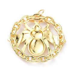 Латунные подвески&nbsp;KK-D004-22G