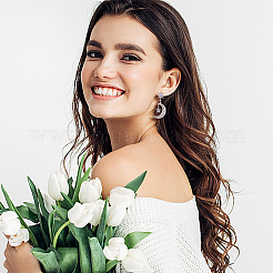 3 пара сережек-гвоздиков в виде луны и звезды EJEW-AN0004-45