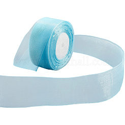 1 рулон прозрачной органзовой ленты&nbsp;SRIB-CY0001-22C-12