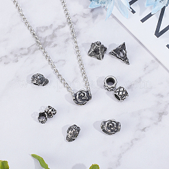 Ретро 316l хирургическая нержавеющая сталь европейские бусины STAS-UN0019-41AS