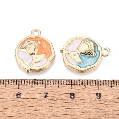 Emaille Anhänger Legierung&nbsp;ENAM-SZC0004-02KCG