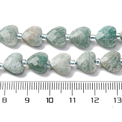 Природных амазонит бисер нитей G-P570-E15-01