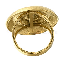 Кольцевое ионное покрытие (IP) из нержавеющей стали 304 для женщин&nbsp;RJEW-I106-03G