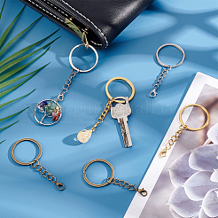 15 шт. 3 цвета железные брелоки для ключей KEYC-PH01509