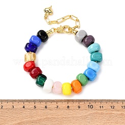 Браслеты из бусин лэмпворк ручной работы BJEW-C115-01