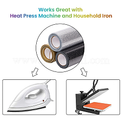 A4 блеск теплопередачи виниловая пленка DIY-WH0148-46C-01