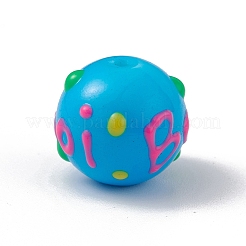 Perle di vetro verniciato opaco&nbsp;GLAA-B001-01B