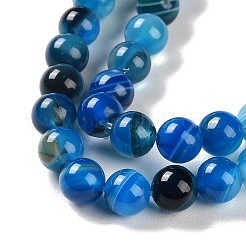 Натуральные полосатые агатовые / полосатые агатовые бусинки&nbsp;G-Z060-A01-A11