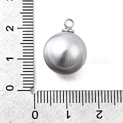 Подвески из АБС-пластика с жемчугом&nbsp;FIND-H052-01H-02P