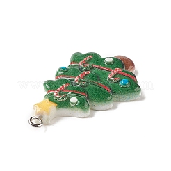 Подвески из непрозрачной смолы RESI-C021-01O