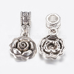 Европейские подвески из сплава в тибетском стиле PALLOY-F199-27AS