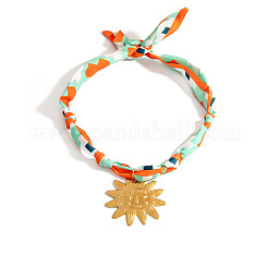 Ожерелья-шарфы с подвесками из нержавеющей стали 304&nbsp;FS-WGD2FA8-03