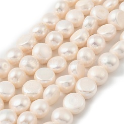 Brins de perles de culture d'eau douce naturelles&nbsp;PEAR-P064-19I-04D