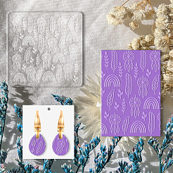 Доски с текстурой акриловой глины DIY-WH0498-0018