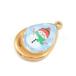 Подвески из нержавеющей стали 304 с печатью&nbsp;STAS-B116-01A-G01