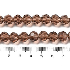 Прозрачные стеклянные бусины&nbsp;EGLA-A035-T10mm-D13