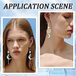 200 шт. крючки для сережек из нержавеющей стали 304 STAS-SP0001-44