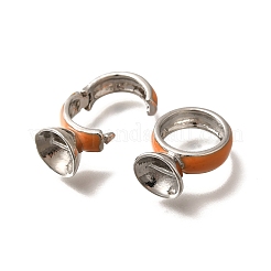 Застежки-застежки из латуни с эмалью KK-M313-41P-02