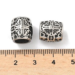 Ретро-бусины из хирургической нержавеющей стали 316&nbsp;STAS-L307-13AS