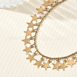 Charm-Armbänder aus 304 Edelstahl für Damen&nbsp;BJEW-D466-06G