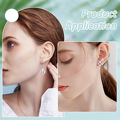 6 пара бейсбольных сережек-гвоздиков и подвесных сережек из сплава в 2 стилях&nbsp;EJEW-ME0001-18