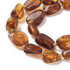 Янтарные шарики нити G-L095-C01-01