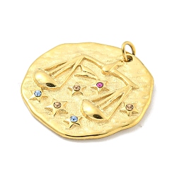 Echte 18 Karat vergoldete PVD-Vakuum-Beschichtung 304 Edelstahlanhänger&nbsp;STAS-L278-003G-07