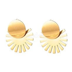 Серьги-гвоздики из нержавеющей стали 304&nbsp;EJEW-JE04584