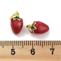 Подвески из латуни с покрытием из эмали&nbsp;KK-Q775-18G-01