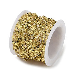 Латунные цепи с покрытием стойки&nbsp;AJEW-Q153-03G-04