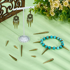 80pcs 4 estilos colgantes de aleación de estilo tibetano&nbsp;FIND-SC0023-55AB