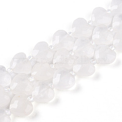 Природных кристаллов кварца бисер нитей G-P570-E21-01