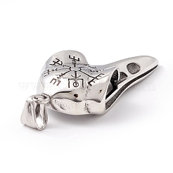 Подвески из нержавеющей стали 304 в тибетском стиле&nbsp;X-STAS-P305-33AS