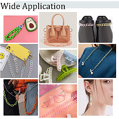 240 шт. прозрачные акриловые соединительные кольца MACR-HY0001-04