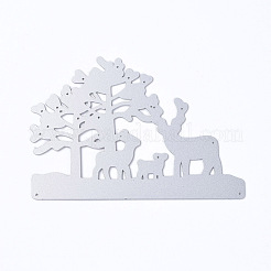 Олень с рамой из углеродистой стали для штамповки трафаретов DIY-F046-05