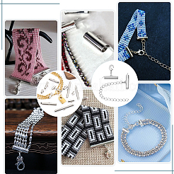 32шт. 8-х стильный латунный наконечник с цепочкой&nbsp;FIND-PH01480