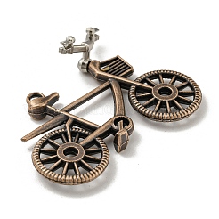 Tibetischer stil Aluminium Anhänger & Charms&nbsp;PALLOY-A007-09R