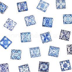 1 пакетик стеклянных кабошонов GGLA-FS0001-17