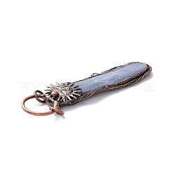 Натуральный кианит большие подвески&nbsp;G-M383-11R