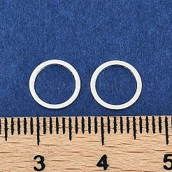 Cremagliera anelli di ottone collega placcatura&nbsp;KK-P286-01A-S